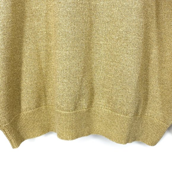 Vintage KORET Metallic Gold Sweater - Picture 12 of 16